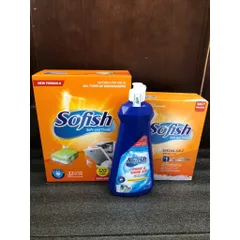 Viên Rửa Chén Sofish - Muối Rửa Bát Chuyên Dụng Cho Máy Rửa Chén - Độ Sạch Bóng Vượt Trội, An Toàn, Hiệu Quả