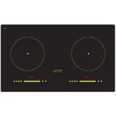 Bếp 2 từ Latino LT-112GA - Có 2 vùng nấu riêng biệt, đảm bảo an toàn khi nấu nướng - công nghệ Inverter tiết kiệm điện