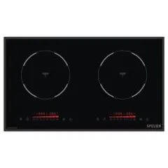 [Nơi Bán] Bếp từ đôi Spelier SPM 928 IPlus - Mặt kính “Ceramic” M - millennium thế hệ mới bo viền nhôm cao cấp