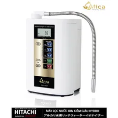 [ HOT 2022] Máy lọc nước ion kiềm giàu hydro Atica MHW-H5(V) - Made in Japan - tạo ra 5 loại nước quý