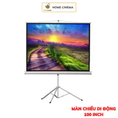 Màn Chiếu 3 Chân Di Động 100 Inch - Chất Liệu Matte White Bền Bỉ, Dễ Dàng Di Chuyển Cho Hội Nghị, Sự Kiện Ngoài Trời
