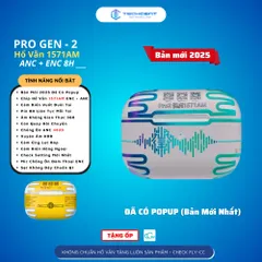 Tai nghe Pro2 Hổ Vằn 1571AM ANC 48dB - Bản TydeC Mới 2025