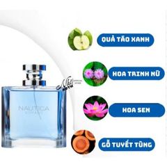 Nước Hoa Nautica Voyage EDP 10ml - Hương Tươi Mát, Sang Trọng Dành Cho Nam Giới, Độ Lưu Hương 8-12 Giờ