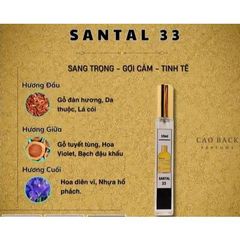 Nước Hoa Unisex Le Labo Santal 33 - Hương Gỗ Đàn Hương Sang Trọng Dành Cho Nam Nữ - Độ Lưu Hương Trên 12h