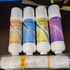 Bộ 5 Lõi Lọc Nước RYO Hàn Quốc - Loại Đầu U Chính Hãng - Công Nghệ Lọc Siêu UF, Nguồn Nước Sạch, An Toàn Sức Khỏe