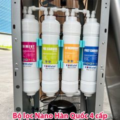 Combo Bộ Lõi Lọc Nước Hàn Quốc 2 Co Đầu U - Thay Thế Máy Lọc Newlife, Ryo - Lõi SEDIMENT, PRE CARBON, U/F, POST CARBON