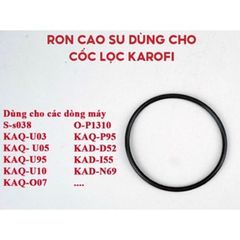 Gioăng Cao Su Thay Thế Cho Cốc Lọc Nước Máy KAROFI OP1310, SS038, D52, P95 – Ngăn Rò Rỉ Nước Hiệu Quả