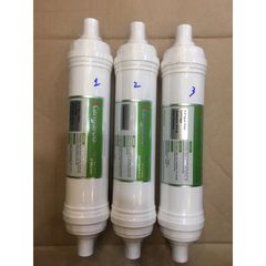 Bộ 3 Lõi Lọc Đúc Kangaroo 123 Chính Hãng - Lọc Nước Cho Các Model KG100HK, KA10A4, KG10A5, KG100ES, KG100ES1