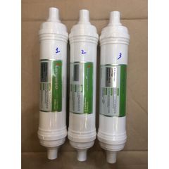 Bộ 3 Lõi Lọc Đúc Kangaroo 123 Chính Hãng - Lọc Nước Cho Các Model KG100HK, KA10A4, KG10A5, KG100ES, KG100ES1