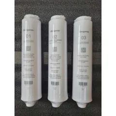 Combo 3 Lõi Lọc Nước Đúc 123 Kangaroo KG400HU - Hàng Chính Hãng, Thay Thế Cho Máy Lọc Nước, An Toàn Cho Sức Khỏe