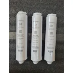 Combo 3 Lõi Lọc Nước Đúc 123 Kangaroo KG400HU - Hàng Chính Hãng, Thay Thế Cho Máy Lọc Nước, An Toàn Cho Sức Khỏe