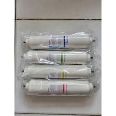 Bộ 4 Lõi Lọc Nước RO Toshiba - Hàng Chính Hãng, Cung Cấp Khoáng Chất, Thay Thế Máy Lọc Nước Nóng Lạnh, Tốt Cho Sức Khỏe