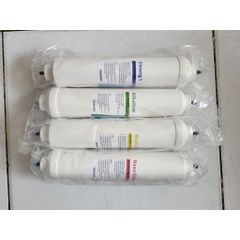 Bộ 4 Lõi Lọc Nước RO Toshiba - Hàng Chính Hãng, Cung Cấp Khoáng Chất, Thay Thế Máy Lọc Nước Nóng Lạnh, Tốt Cho Sức Khỏe