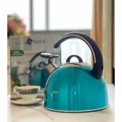 Ấm Đun Nước Arber Inox 304 - Đun Nước Nhanh Chóng Trên Tất Cả Các Loại Bếp, Thiết Kế Sang Trọng, Có Còi Báo Sôi