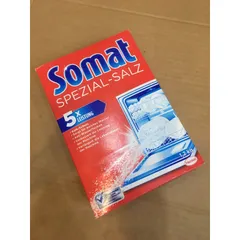Muối Rửa SOMAT Hộp 1,2Kg - Hàng chính hãng - Chuyên dùng cho máy rửa chén - giúp máy không bị bám cặn 