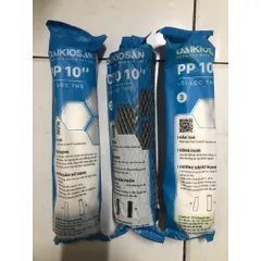 Combo 3 Lõi Lọc Nước Daikiosan Chính Hãng - Lõi Lọc RO PP 5 Micron, CTO Than Nén, PP 1 Micron - Thiết Bị Gia Đình Bảo Vệ Sức Khỏe