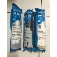 Combo 3 Lõi Lọc Nước Daikiosan Chính Hãng - Lõi Lọc RO PP 5 Micron, CTO Than Nén, PP 1 Micron - Thiết Bị Gia Đình Bảo Vệ Sức Khỏe