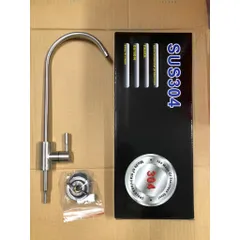 Vòi Gạt Inox Mạ Crom Cho Máy Lọc Nước - Thiết Kế Sang Trọng, An Toàn Nguồn Nước, Dùng Cho Công Nghệ Nano và RO