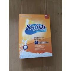 Viên Rửa Chén Bát SOFISH 120 Viên - Muối Rửa Bát 1,6Kg & Nước Làm Bóng 500ML - Chuyên Dụng Cho Máy Rửa Chén Hàng Chính Hãng
