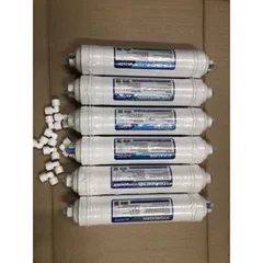 Bộ 6 Lõi Lọc Nước RO Hòa Phát - Thay Thế Chính Hãng cho Máy Lọc Nước Chất Lượng Cao, Bao Gồm T33 GAC, Maifan, Tourmaline, Hydrogen, Far Infrared, Alkaline