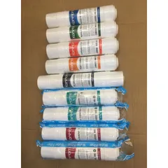 Combo 9 Lõi Lọc Nước KORIHOME Chính Hãng - Thay Thế Lõi Cho WPK-915, WPK-910 (RO, Sediment, Pre Carbon, Hydrogen, Infrared, Nano Silver)