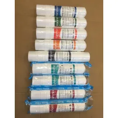Combo 9 Lõi Lọc Nước KORIHOME Chính Hãng - Thay Thế Lõi Cho WPK-915, WPK-910 (RO, Sediment, Pre Carbon, Hydrogen, Infrared, Nano Silver)