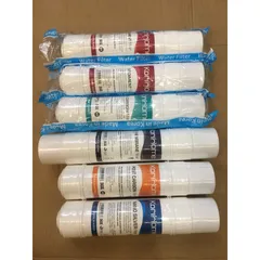 Bộ 6 Lõi Lọc Nước KORIHOME Chính Hãng - Made in Korea (SIDIMENT, PRE CARBON, RO, POST CARBON, NANO SILVER) Thay Thế Cho Máy Lọc Nước