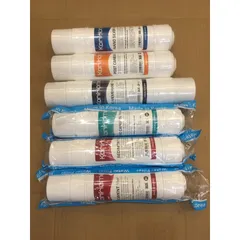 Bộ 6 Lõi Lọc Nước KORIHOME Chính Hãng - Made in Korea (SIDIMENT, PRE CARBON, RO, POST CARBON, NANO SILVER) Thay Thế Cho Máy Lọc Nước