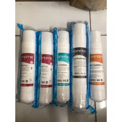 Bộ 5 Lõi Lọc Nước Korihome Chính Hãng - Lọc Sạch Vi Khuẩn, Cặn Bẩn & Tạp Chất - Dùng Cho Máy Lọc Nước Koriihome