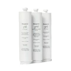 Bộ 3 Lõi Lọc Đúc 123 Kangaroo Hu, Hu+ - Hàng Chính Hãng, Loại Bỏ Bùn Đất, Rỉ Sét, Tạp Chất Nặng trong Nước