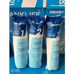 Bộ 3 Lõi Lọc Nước RO 123 PuraStar - Chính Hãng Karofi, Thay Thế Cho Máy Lọc, Tối Ưu Nguồn Nước Sạch Kính Fandom Nhà Bếp