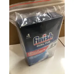 Muối Rửa FINISH 1,2KG - Hàng Chính Hãng Bảo Vệ Máy Rửa Bát, Ngăn Cặn Vôi, Thích Hợp Đối Với Bosch, Siemens, Electrolux