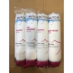 Combo 4 Lõi Lọc Khoáng MUTOSI 5678 - Hàng Chính Hãng Tăng Cường Khoáng Chất và Vị Ngon Cho Nước Uống
