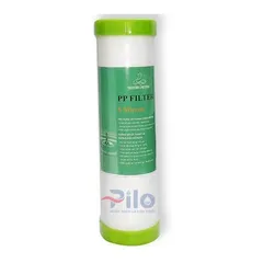 Lõi Lọc Thô PP5 10 Inch - Bộ Lọc Nước Tạp Chất Hữu Cơ, Rỉ Sét, Bùn Đất, Kích Thước Lớn Hơn 5 Micron, Thay Thế 3-6 Tháng