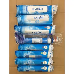 Bộ 8 Lõi Lọc Nước Karofi Chính Hãng - Dùng Thay Thế Máy RO, Bao Gồm Màng Lọc RO, Than Hoạt Tính, Khoáng MINERAL và NANO SILVER