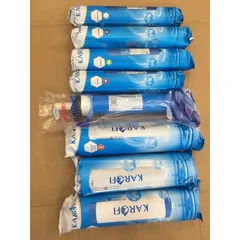Bộ 8 Lõi Lọc Nước Karofi Chính Hãng - Dùng Thay Thế Máy RO, Bao Gồm Màng Lọc RO, Than Hoạt Tính, Khoáng MINERAL và NANO SILVER