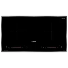 Bếp Từ Đôi Kaff KF-FL666II - Chức Năng Booster Siêu Nhanh, Đầu Đốt EGO Chất Lượng Đức, Bảo Hành 60 Tháng