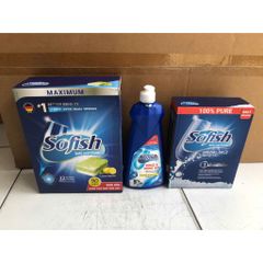 Viên Rửa Bát SOFISH Hộp 90 Viên - Chuyên Dụng Cho Máy Rửa Bát - Hiệu Quả Tẩy Rửa Vượt Trội, Không Cần Ngâm Trước