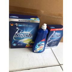 Viên Rửa Bát SOFISH Hộp 90 Viên - Chuyên Dụng Cho Máy Rửa Bát - Hiệu Quả Tẩy Rửa Vượt Trội, Không Cần Ngâm Trước