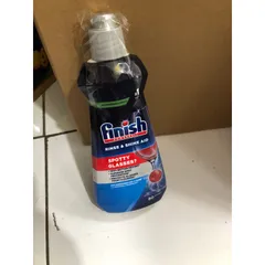 Nước làm bóng Finish 400ML - Hàng chính hãng, an toàn cho sức khỏe, phù hợp với máy rửa chén Bosch, Electrolux - Tăng cường hiệu quả rửa bát