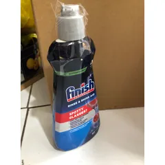 Nước làm bóng Finish 400ML - Hàng chính hãng, an toàn cho sức khỏe, phù hợp với máy rửa chén Bosch, Electrolux - Tăng cường hiệu quả rửa bát
