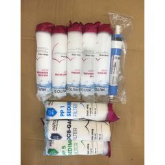 Trọn Bộ 9 Lõi Lọc Nước MUTOSI Chính Hãng cho Máy Lọc RO - Đảm Bảo Nguồn Nước Sạch và An Toàn