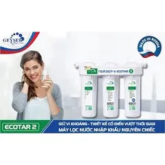Máy lọc nước Nano Geyser Ecotar 2 hàng chính hãng