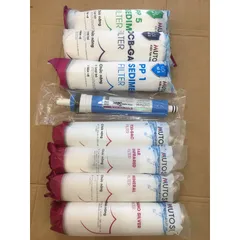 Combo 8 Lõi Lọc Nước MUTOSI 12345678 - Lọc Sạch Vi Khuẩn và Cung Cấp Khoáng Chất - Hàng Chính Hãng Chất Lượng Cao