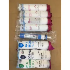 Combo 8 Lõi Lọc Nước MUTOSI 12345678 - Lọc Sạch Vi Khuẩn và Cung Cấp Khoáng Chất - Hàng Chính Hãng Chất Lượng Cao
