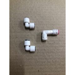 Bộ 2 Nối Vuông 6-6 mm + Van 1 Chiều Góc Dùng Cho Màng RO Đúc - Thiết Bị Tiện Ích Chuyển Đổi Nhanh chóng