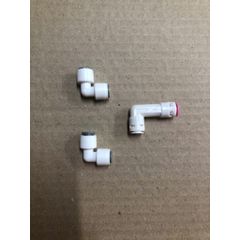 Bộ 2 Nối Vuông 6-6 mm + Van 1 Chiều Góc Dùng Cho Màng RO Đúc - Thiết Bị Tiện Ích Chuyển Đổi Nhanh chóng