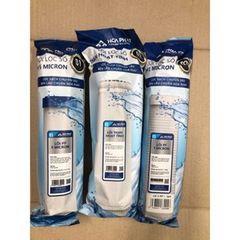 Bộ 3 Lõi Lọc Hòa Phát 123 - Thay Thế Máy Lọc Nước RO - Lõi PP 5 Micron, Than Hoạt Tính, PP 1 Micron Chính Hãng