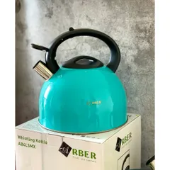Ấm Đun Nước ARBER Inox 304 4L - Thiết Kế Sang Trọng, Đun Nước Nhanh Chóng Trên Mọi Loại Bếp, Chất Liệu An Toàn, Quai Cầm Cách Nhiệt