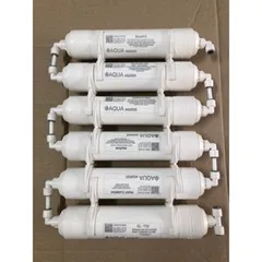 Bộ 6 Lõi Lọc Nước AQUA Chính Hãng - Thay Thế Cho Máy Lọc RO, Nâng Cao Chất Lượng Nước Uống, Lõi Lọc Than Hoạt Tính